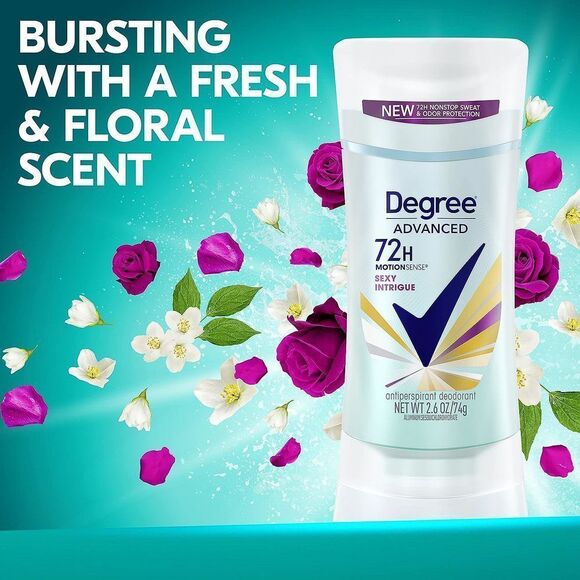 72-Hour Sweat And Odor Protection Sexy Intrigue Antiperspirant Deodorant For Wo - Picture 4 of 6